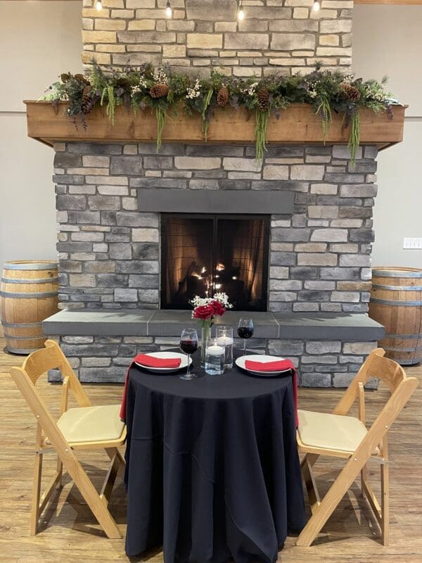 Mallow Run Winery Valentines Dinner at The Sycamore at Mallow Run 2024