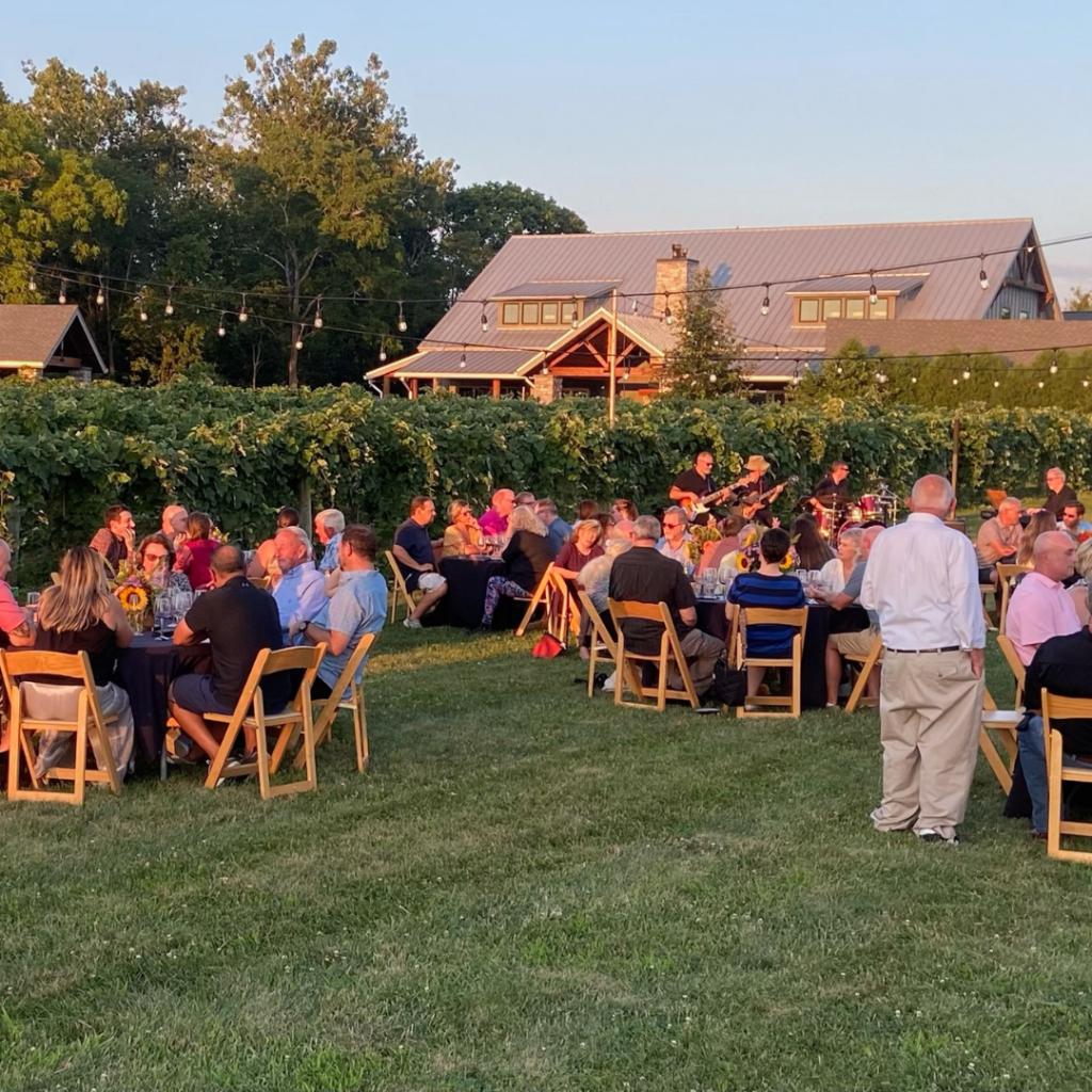 Sunset Dinner in the Vineyard at The Sycamore at Mallow Run – Mallow ...